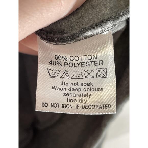 Celtic FC Hoodie Mens Small Gray Full Zip Soccer Sweatshirt Official Merchandise - Picture 8 of 10